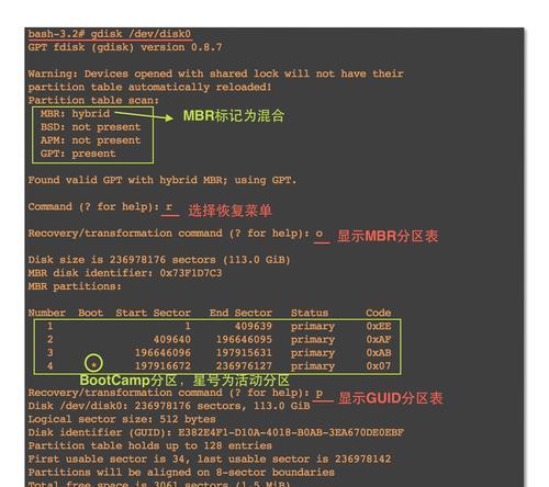 使用gdisk分区工具的简易教程（一步步教你如何使用gdisk分区工具进行磁盘分区）