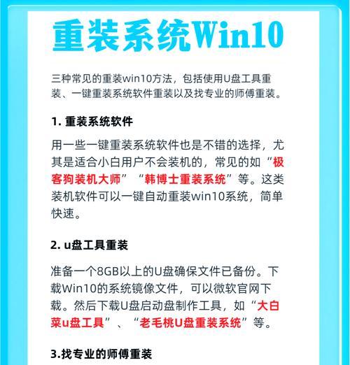 使用U盘进行笔记本系统重装教程（轻松重装笔记本系统，解决电脑问题）