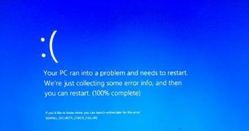 揭秘电脑刷新时蓝屏的原因（解析蓝屏错误导致电脑刷新的内部故障）